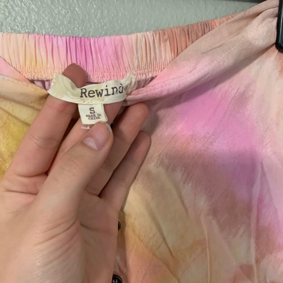 Pink high low skirt - Picture 2 of 2